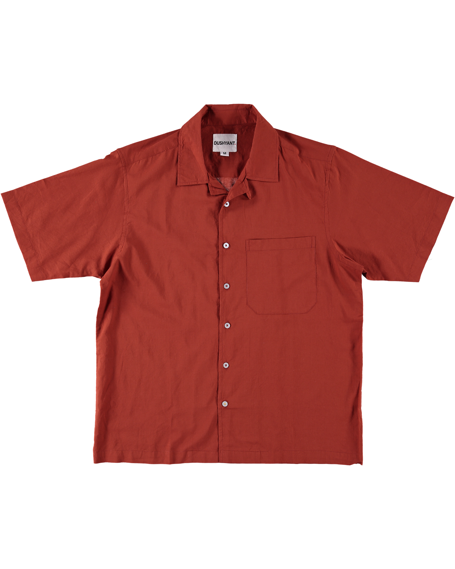 'The Don' Camp Shirt in Rust