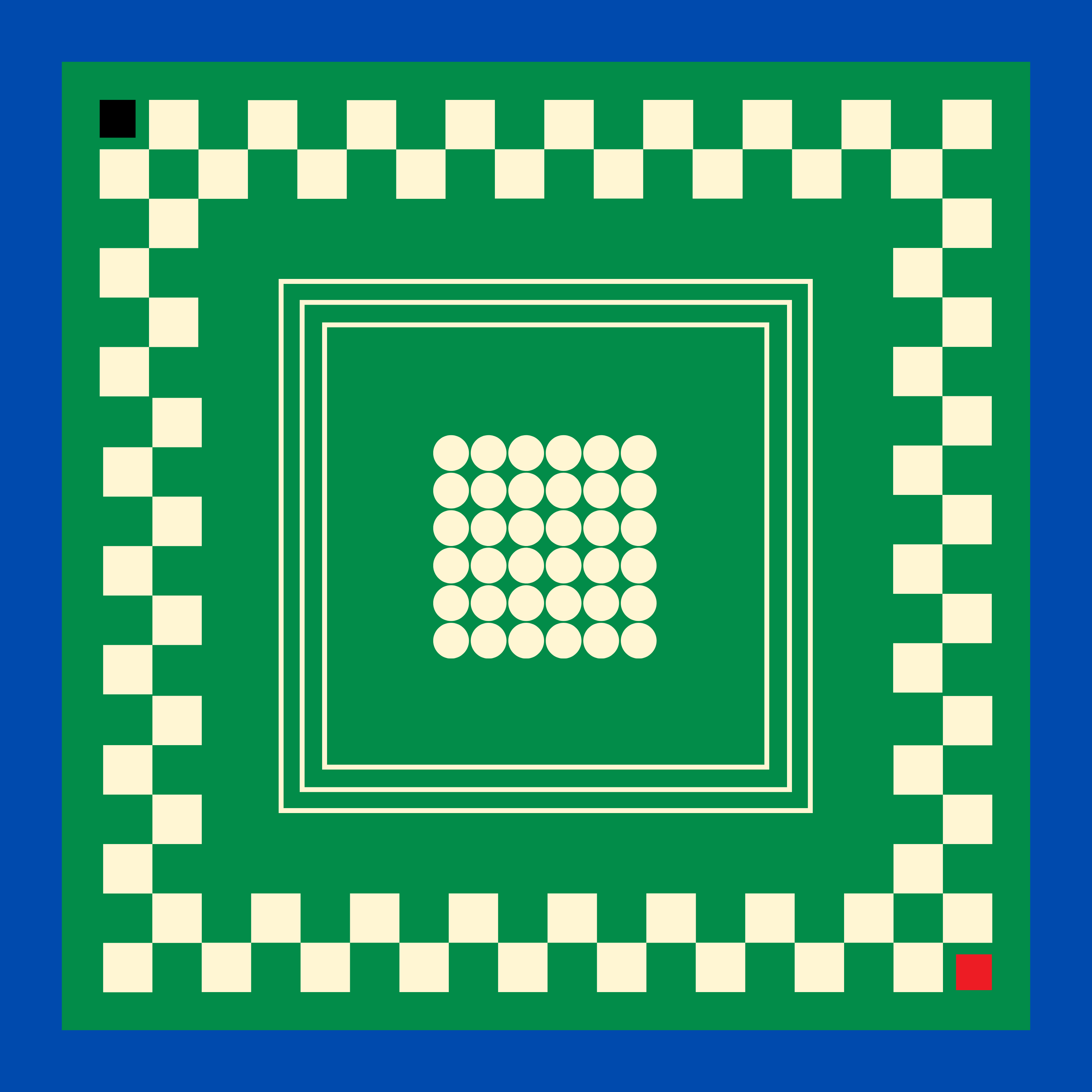 Archie Bandana No. 14 - Emerald Study