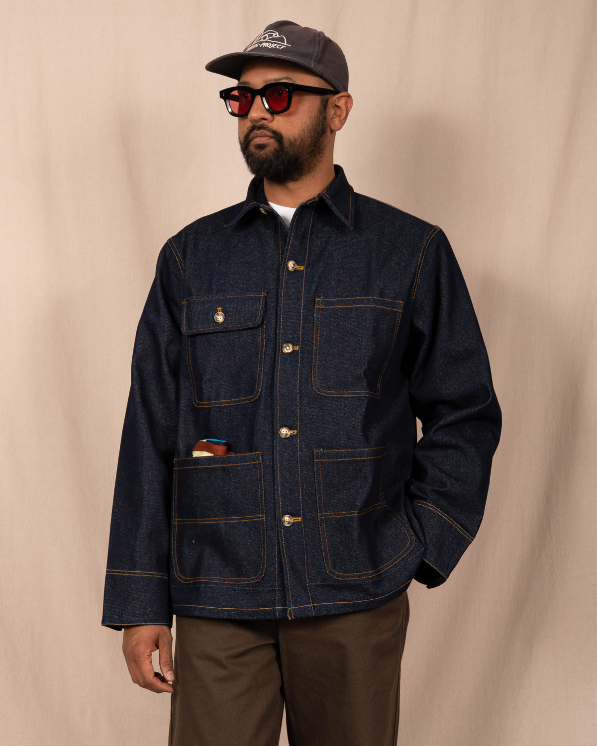 Chore Coat in Indigo Denim