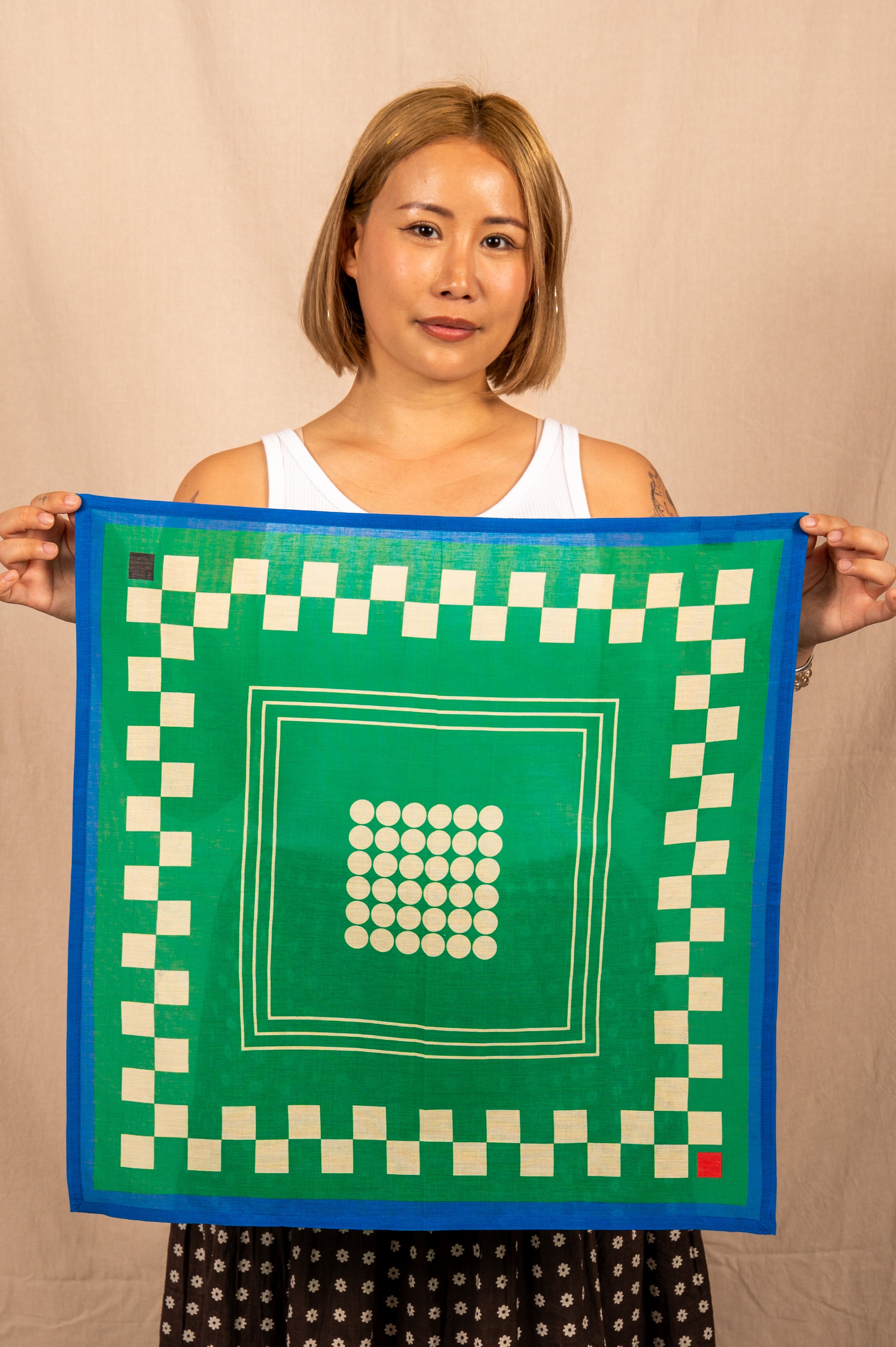 Archie Bandana No. 14 - Emerald Study
