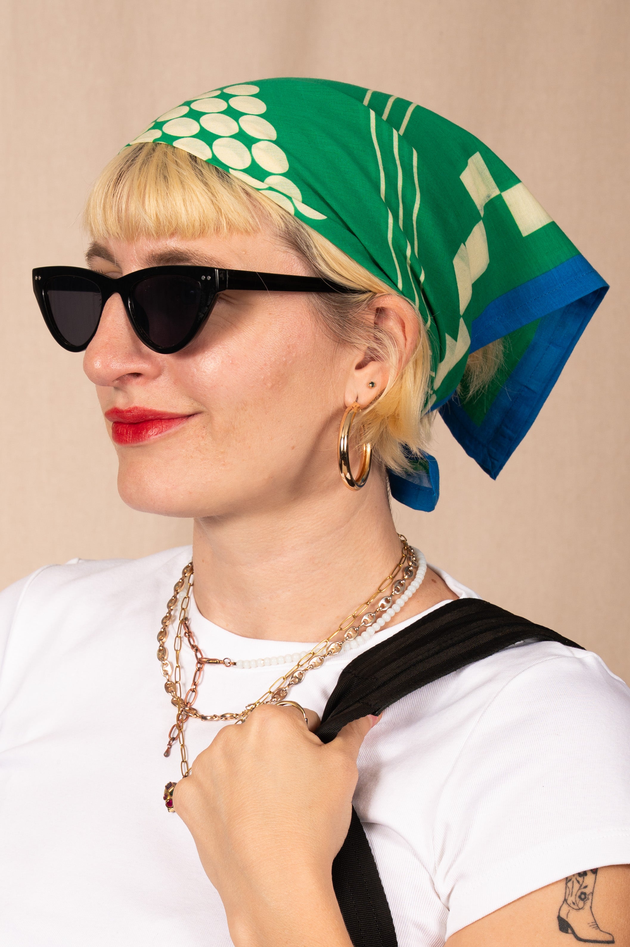 Archie Bandana No. 14 - Emerald Study