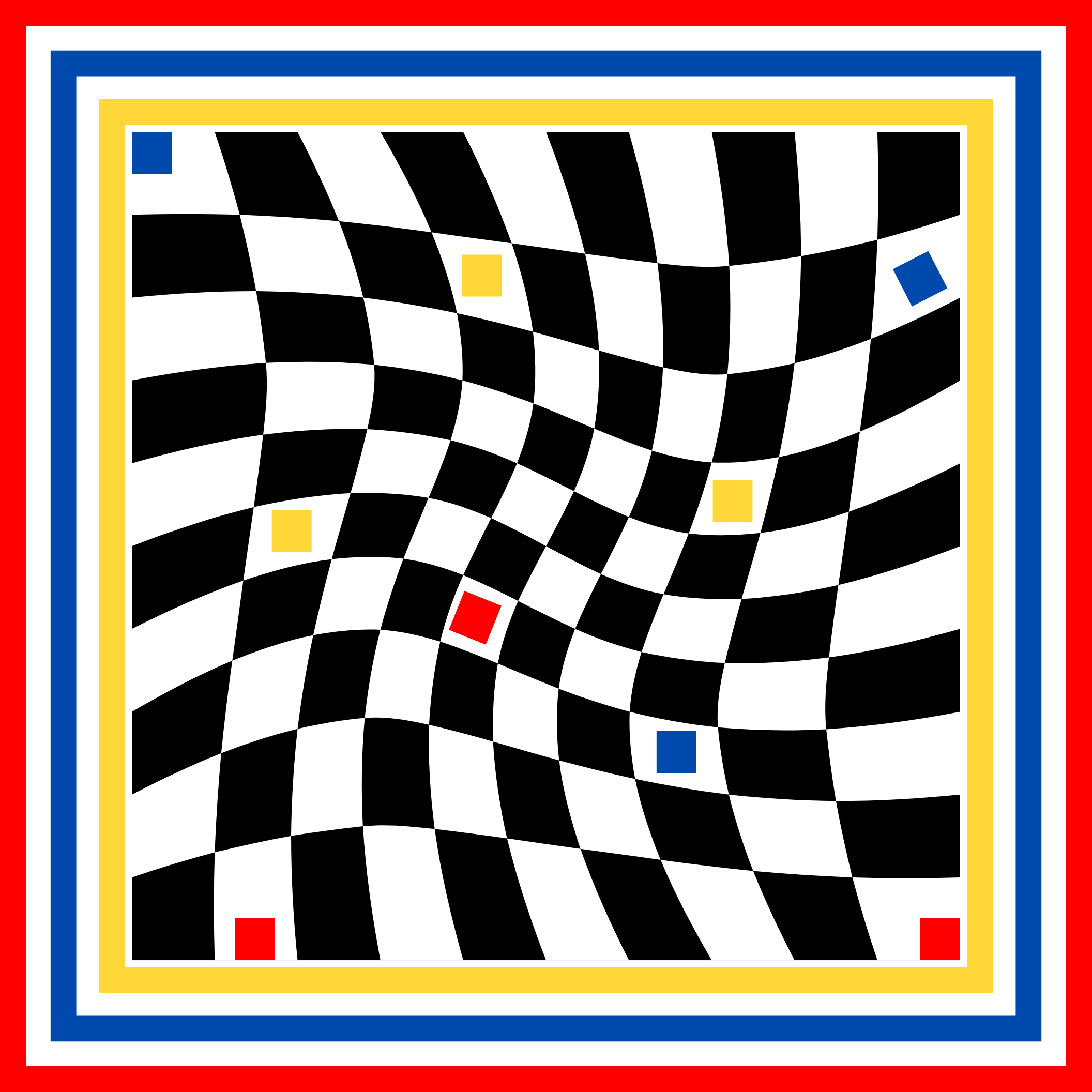 Archie Bandana No. 3 - Racing Stripe