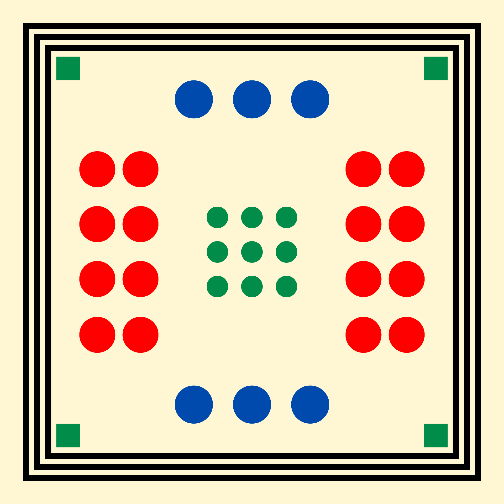 Archie Bandana No. 4 - Beige with Contrasting Dots Art Print