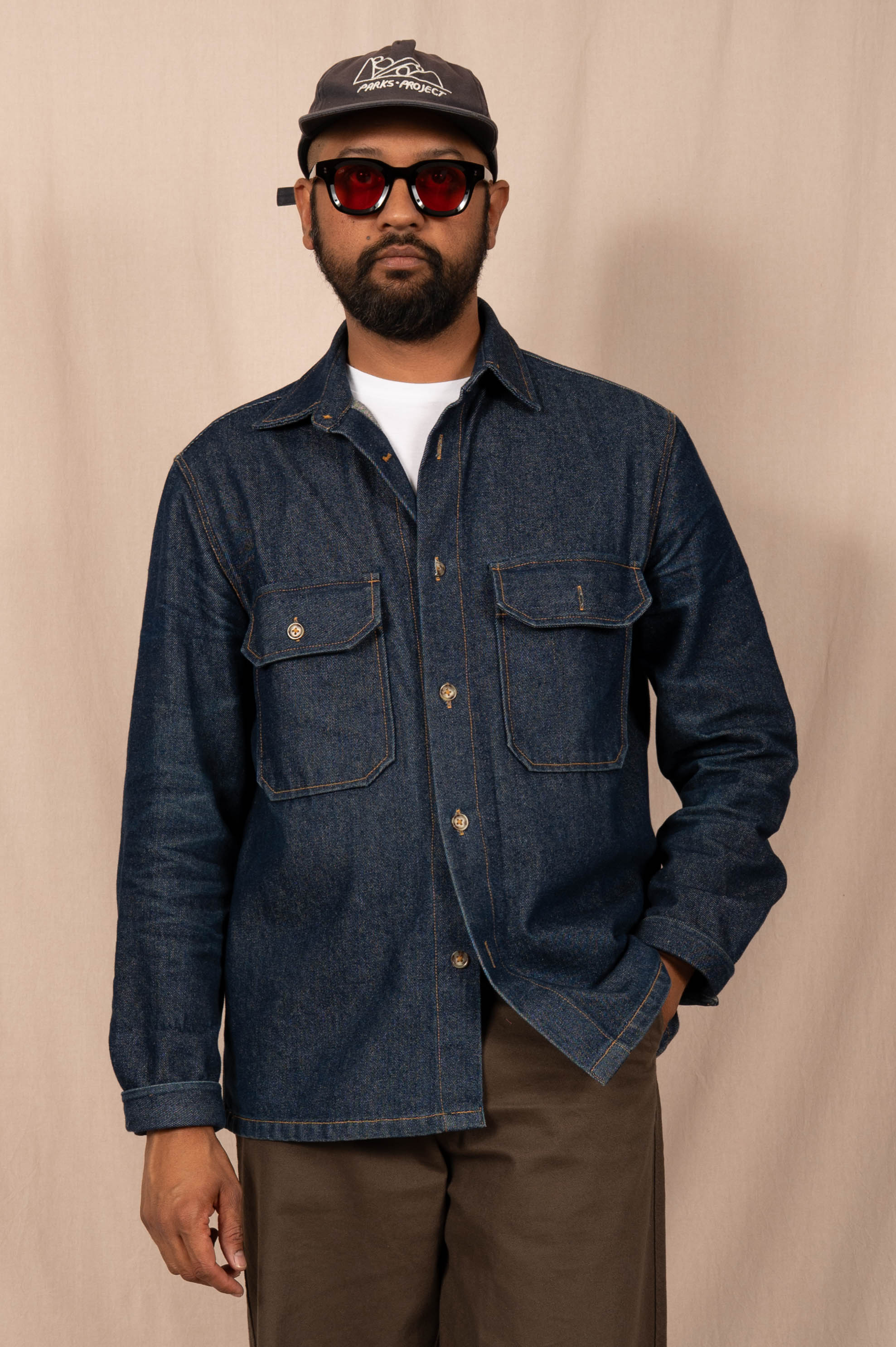 The 'Tony' Workshirt in Indigo Denim