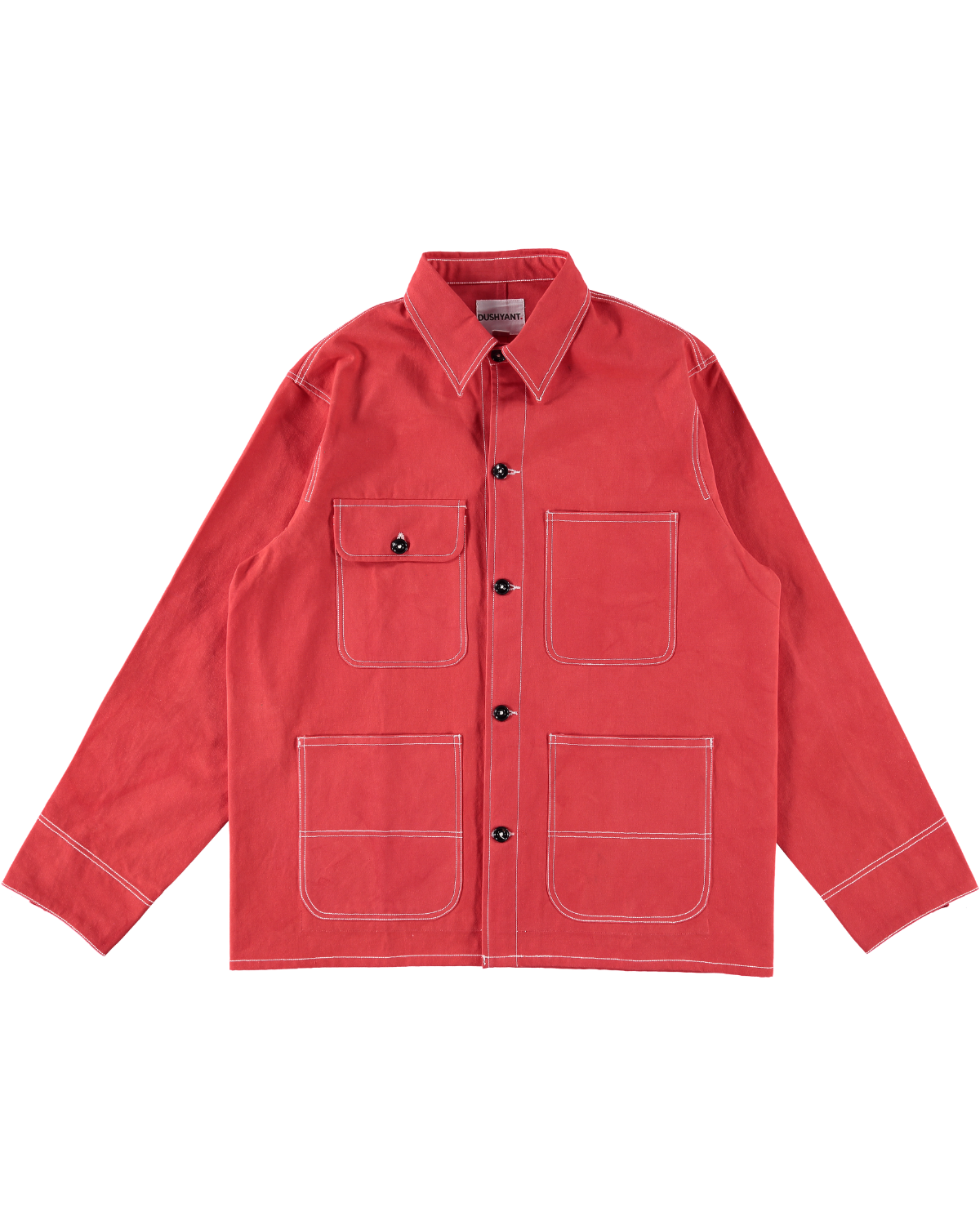 Chore Coat in Tomato Red Duck Canvas