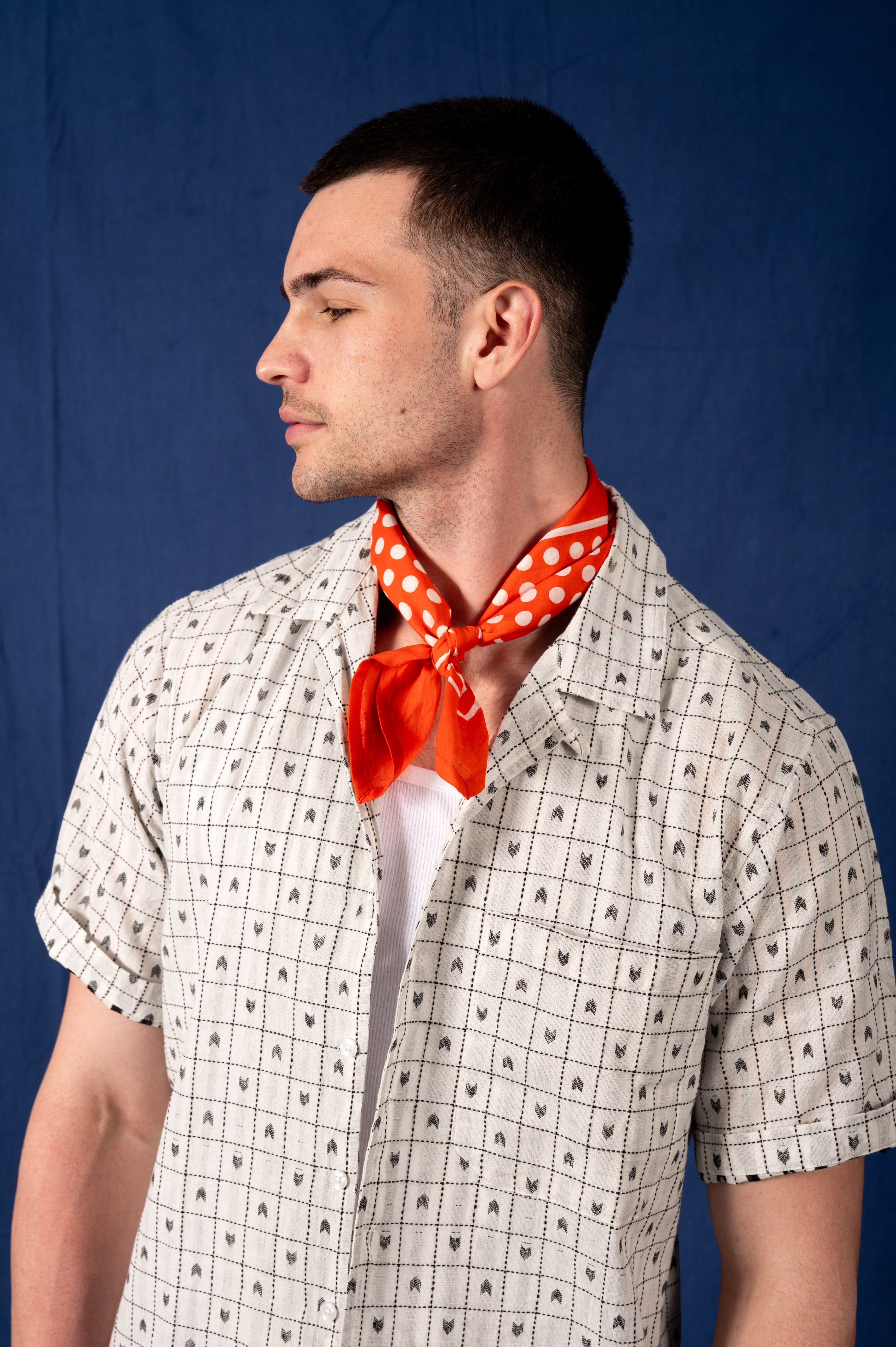 ALEXII ／RED BANDANA BEAR Smokey Bear Paisley Bandana - WNP | National Park Store