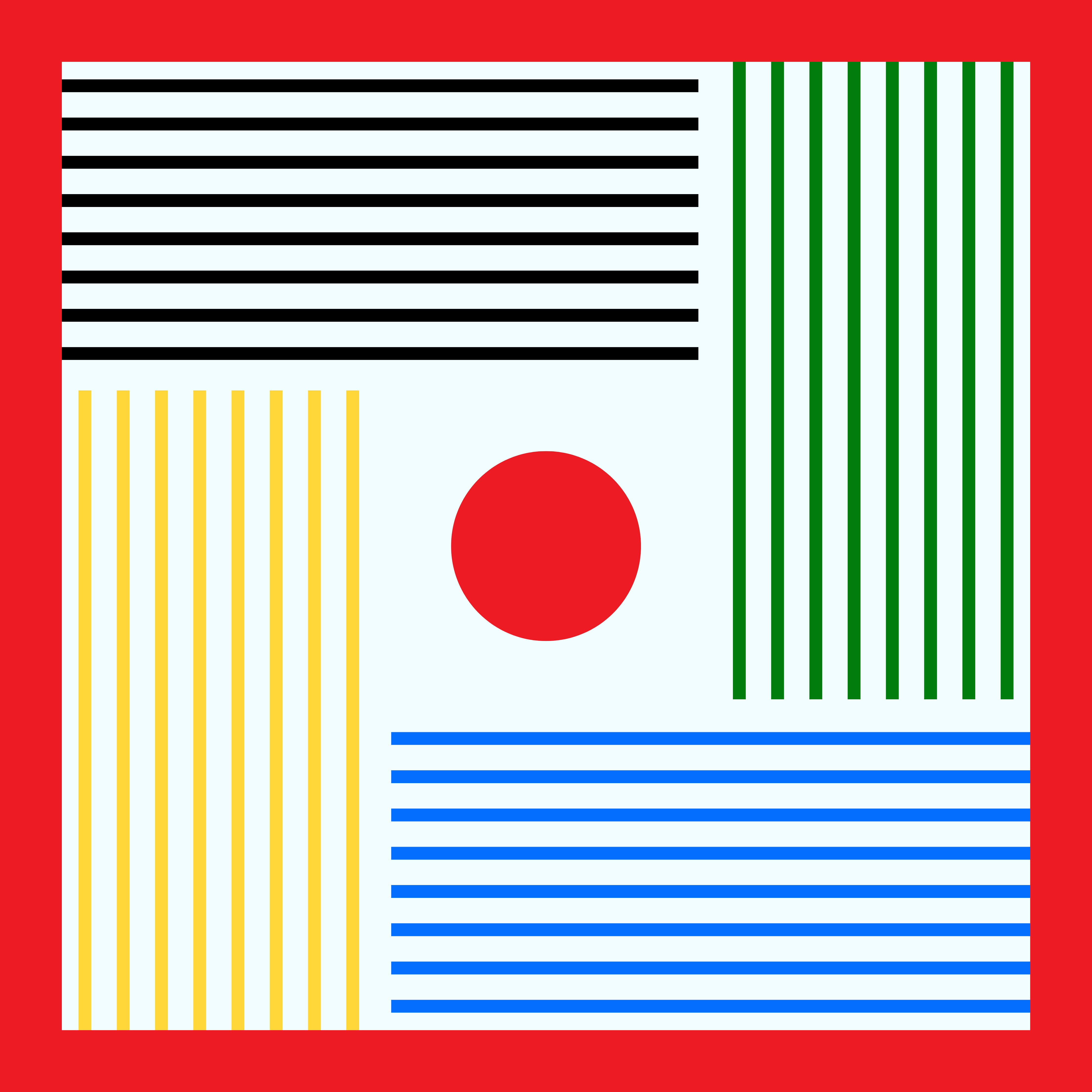 Archie Bandana No. 46 - The Mondrian