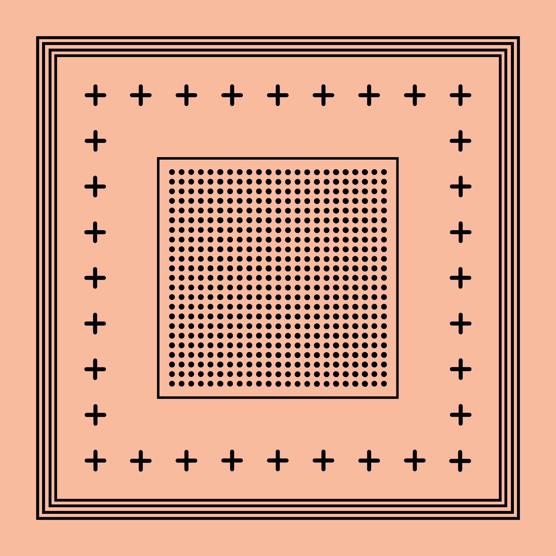 Archie Bandana No. 49 - The Gradient in Peach