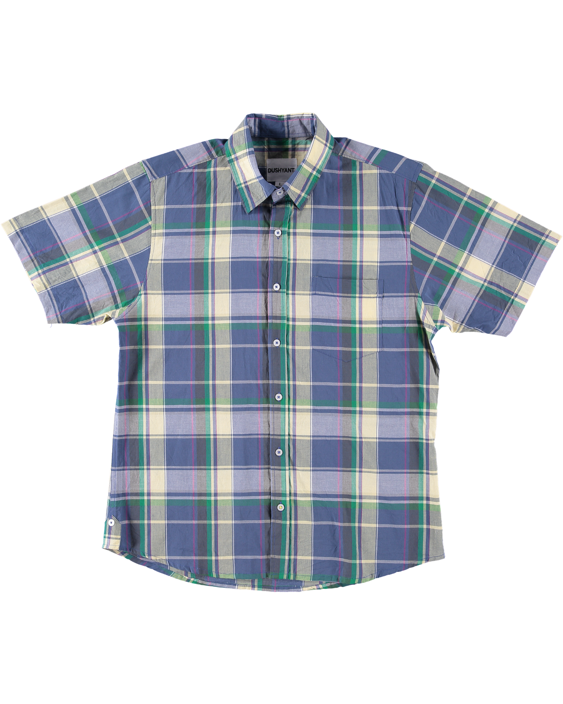 'The Folk' Shirt in Ivy Madras Plaid