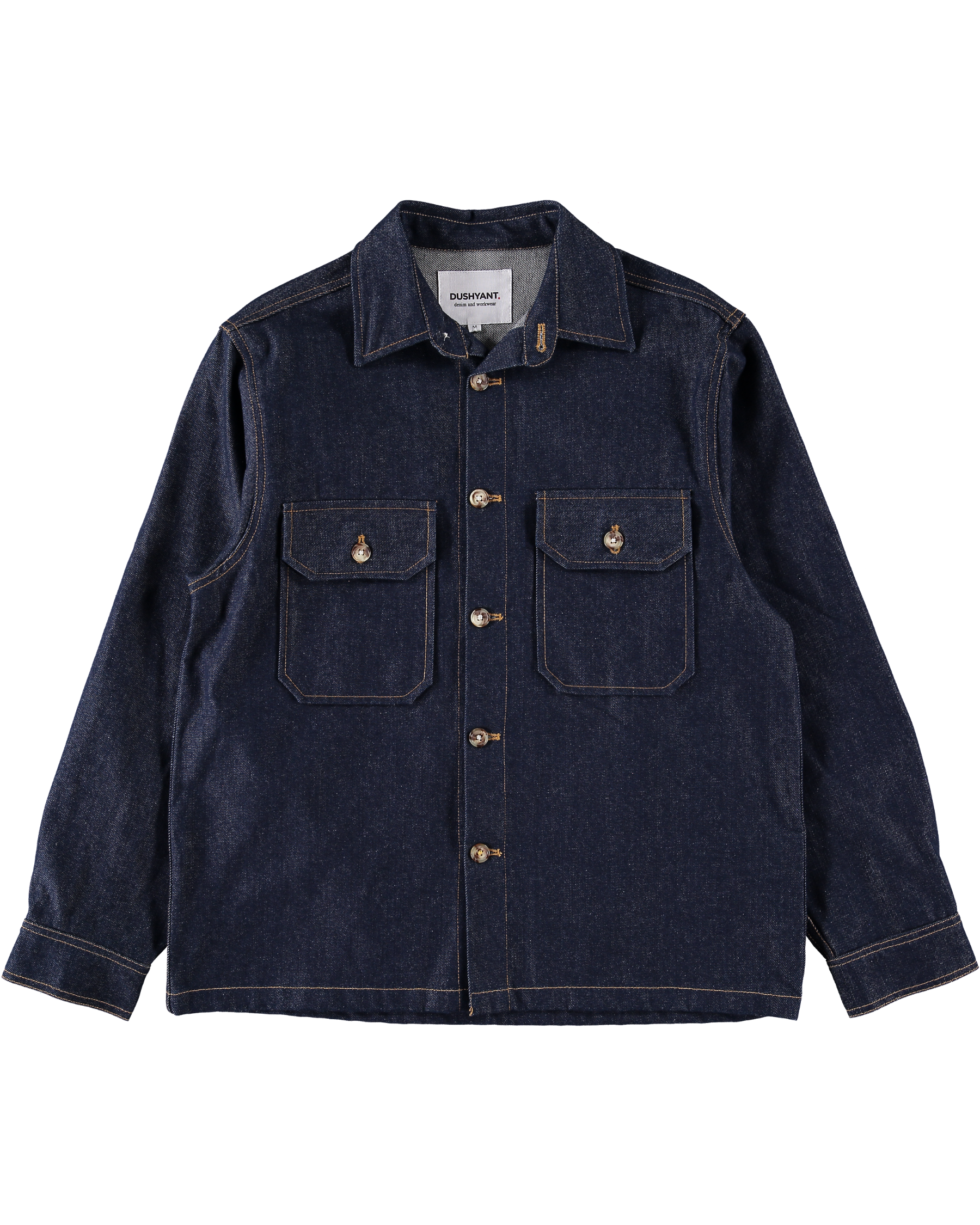 'Tony' Workshirt in Indigo Denim