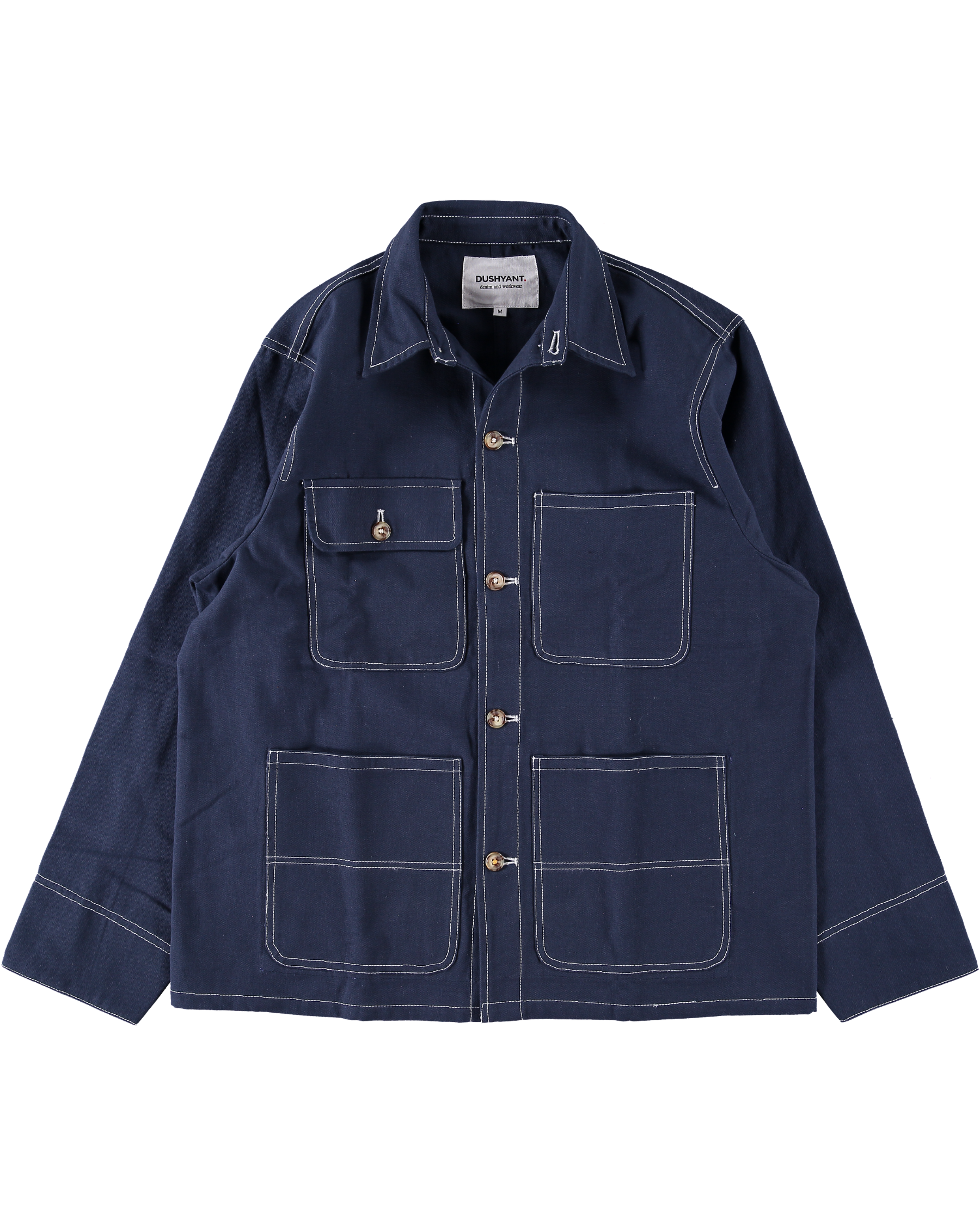 Chore Coat in Navy Duck Canvas