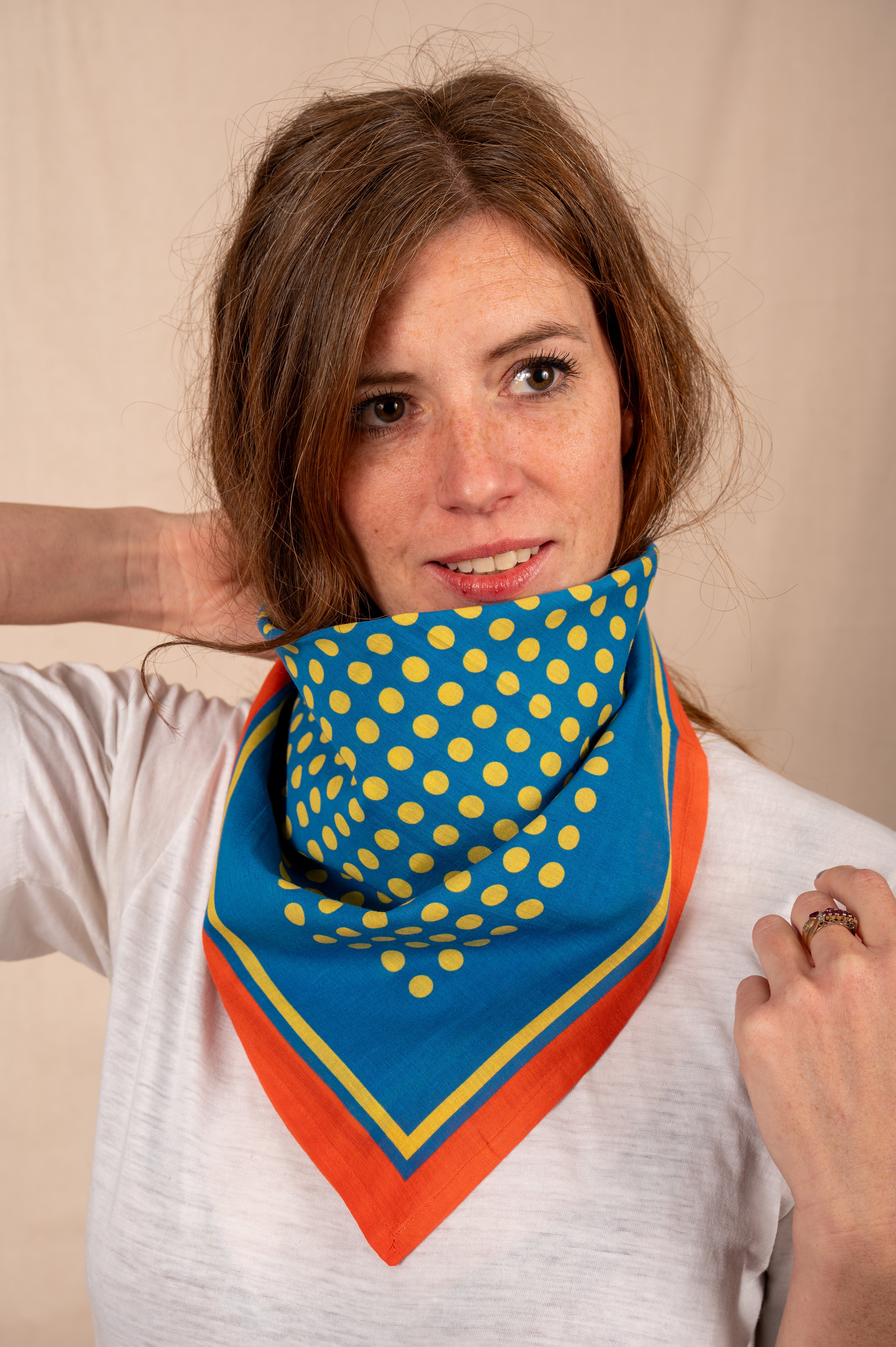 Archie Bandana No. 2 - Marigold Rain