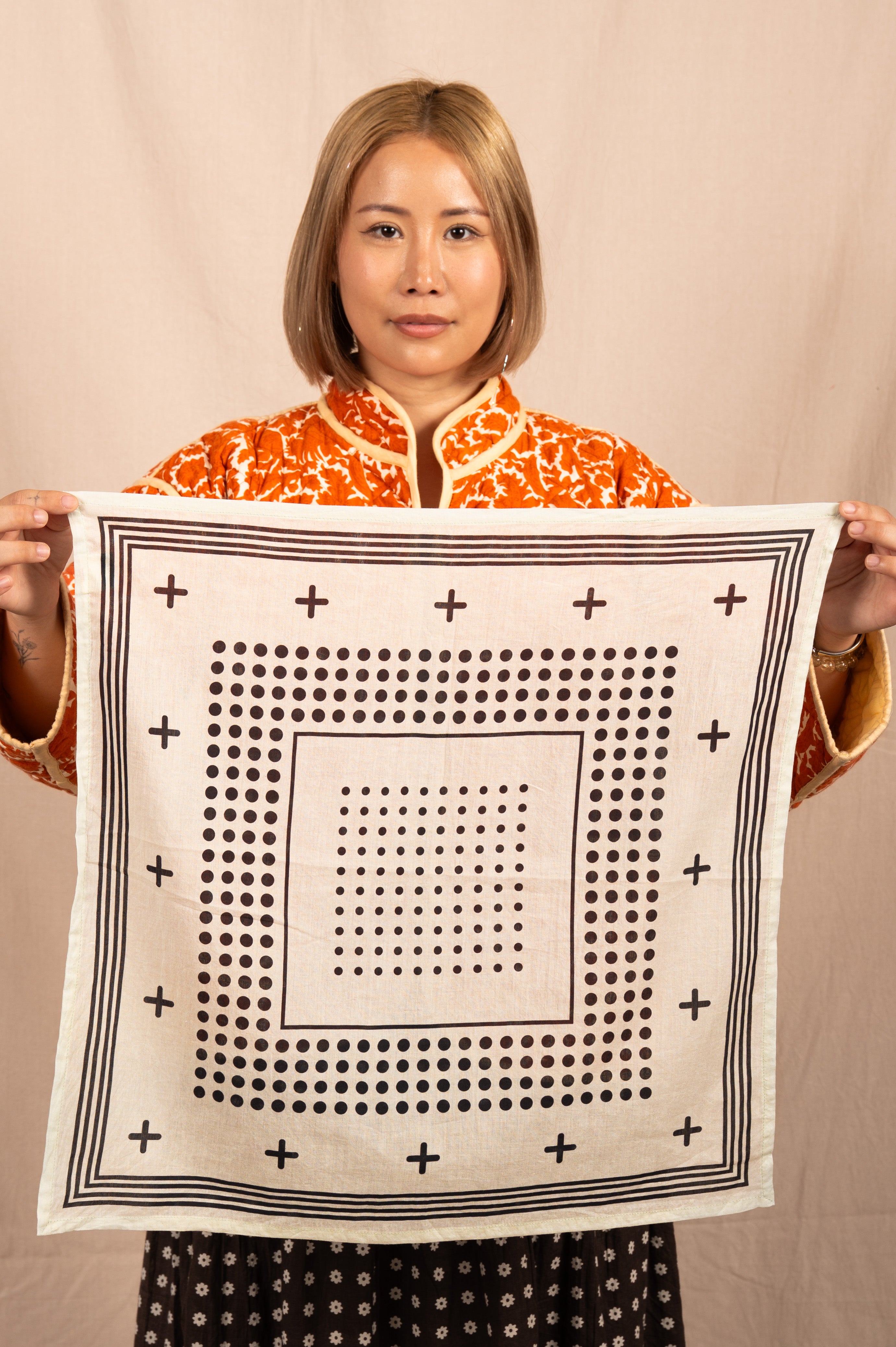 Archie Bandana No. 36 - The Gradient in Parchment