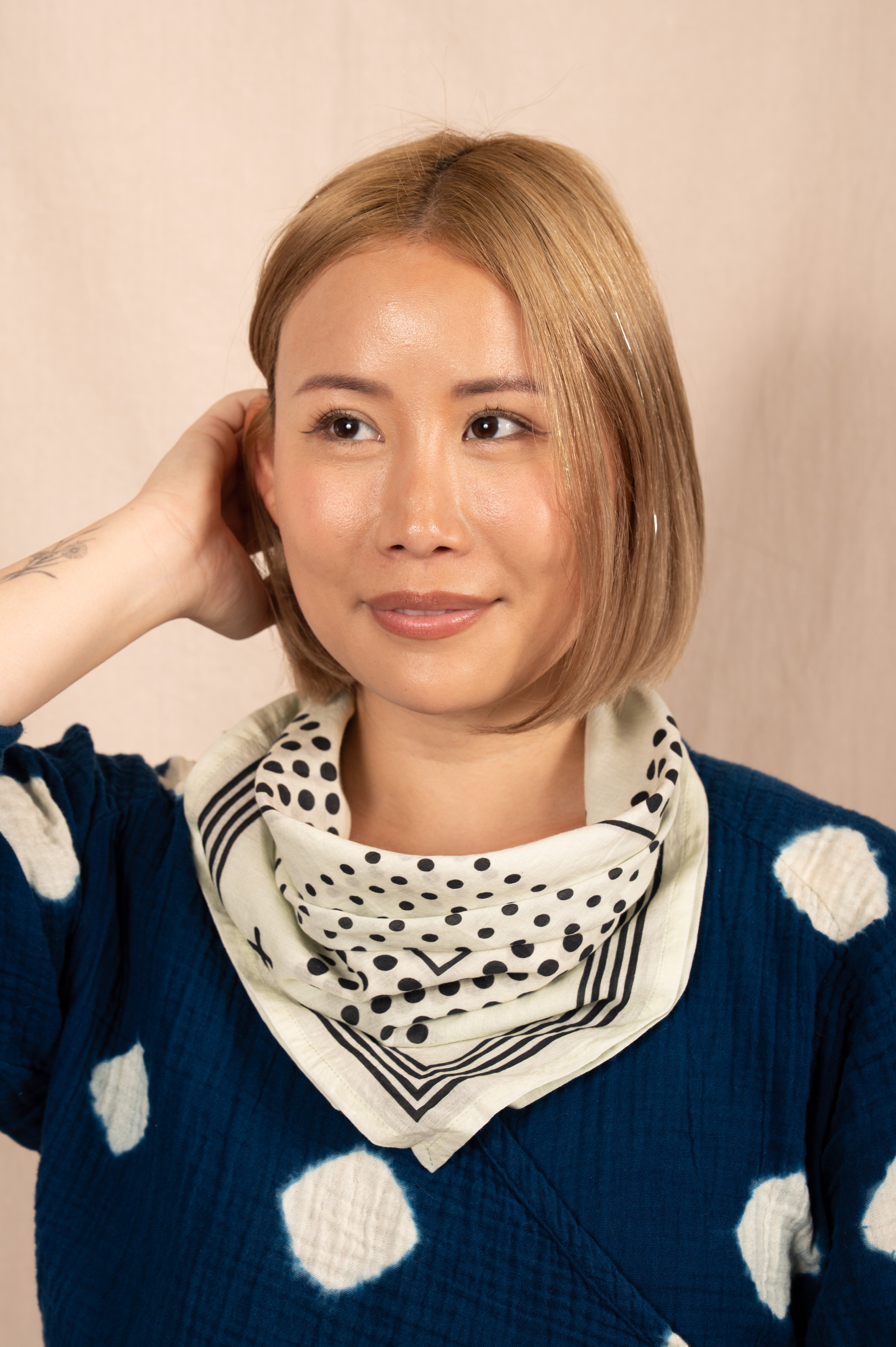 Archie Bandana No. 36 - The Gradient in Parchment