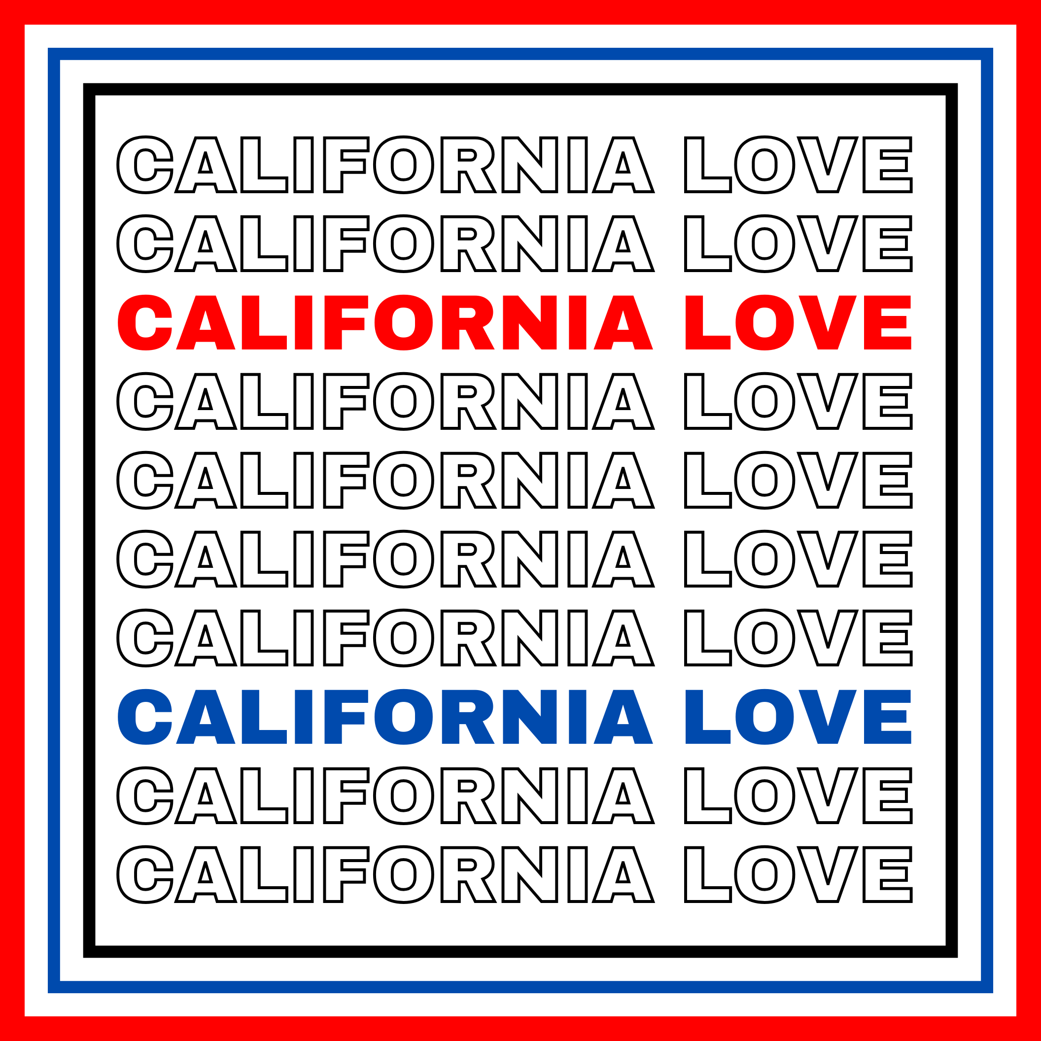 Archie Bandana No. 9 - California Love Print