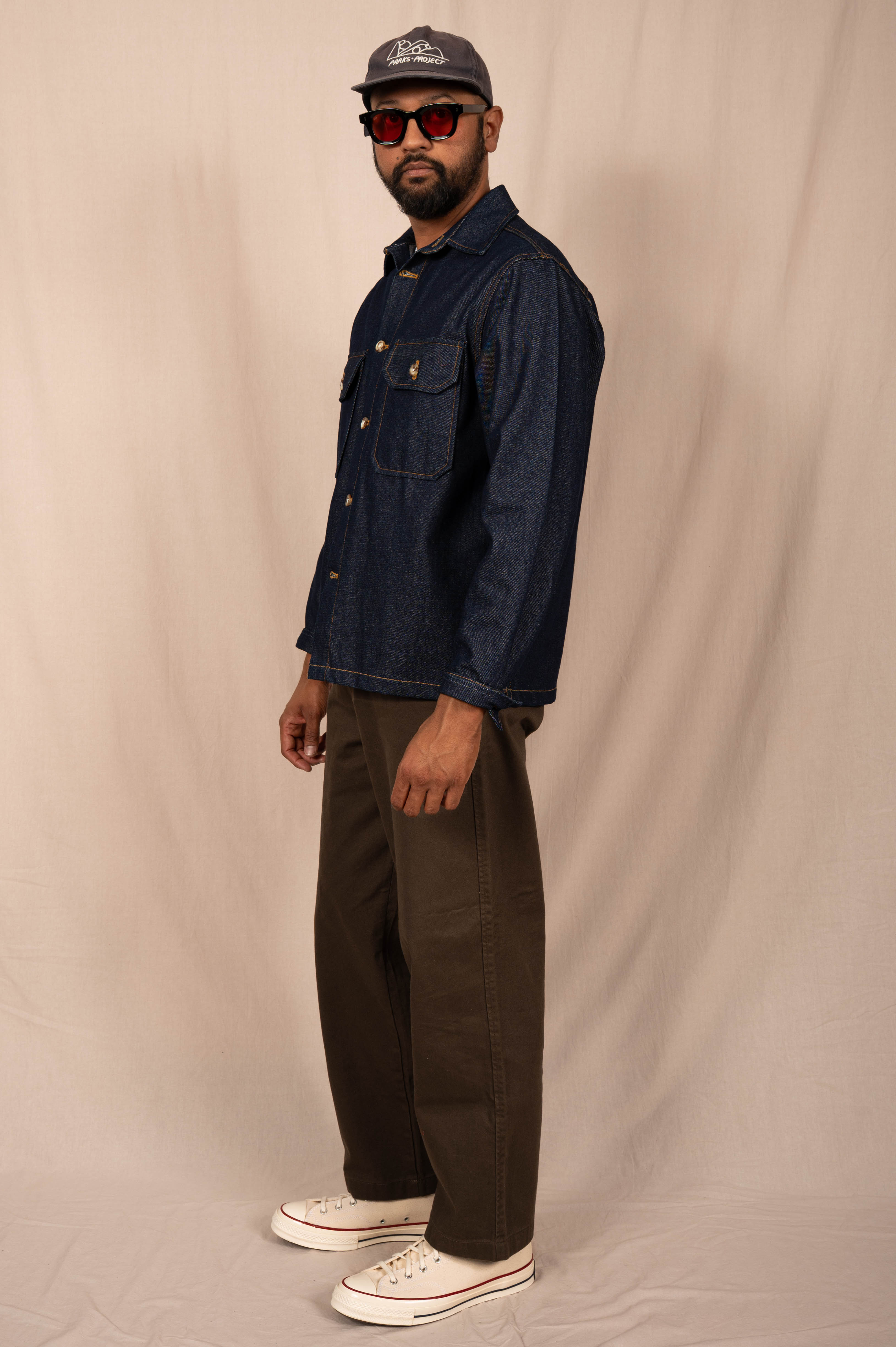The 'Tony' Workshirt in Indigo Denim