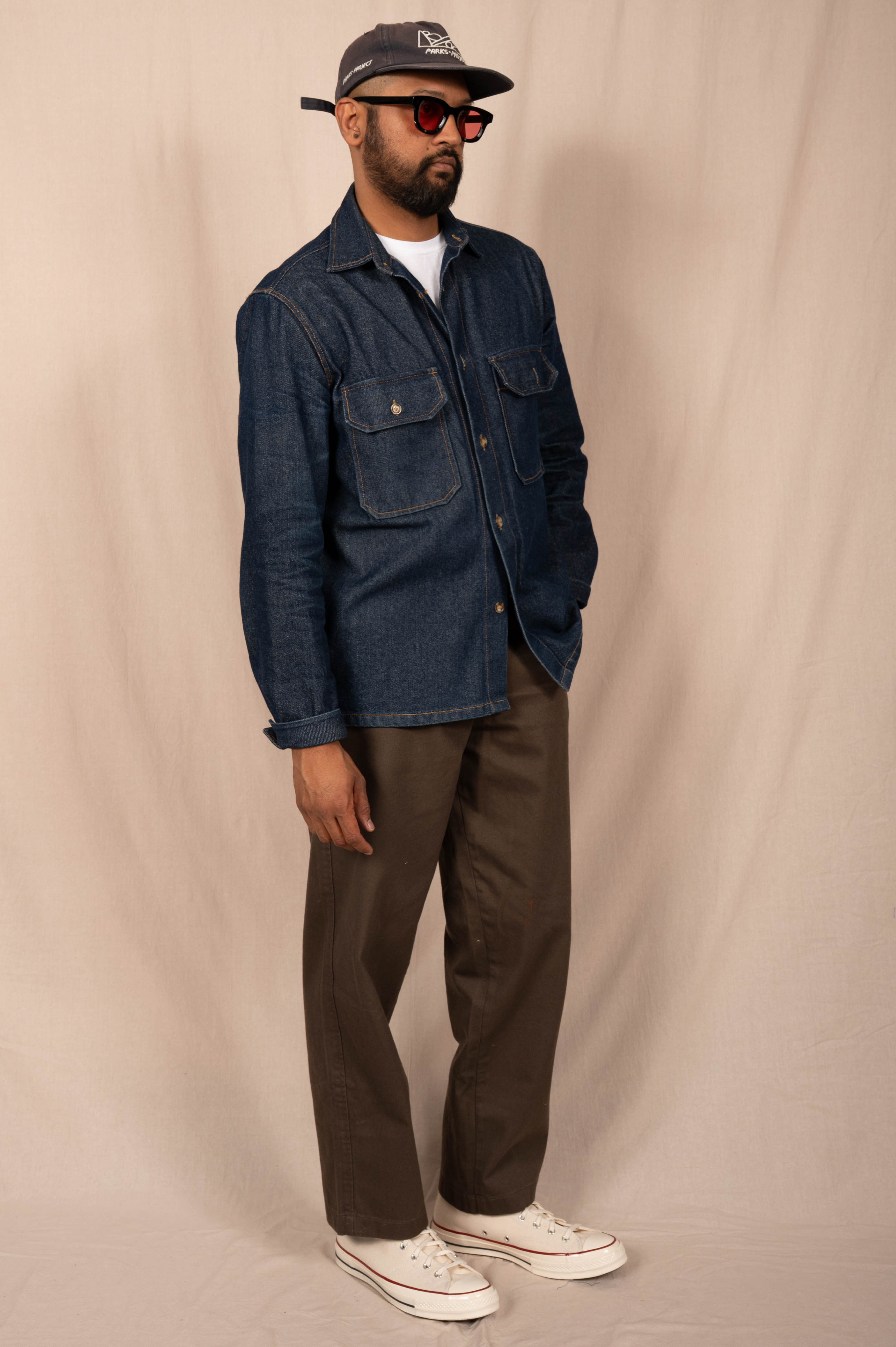The 'Tony' Workshirt in Indigo Denim
