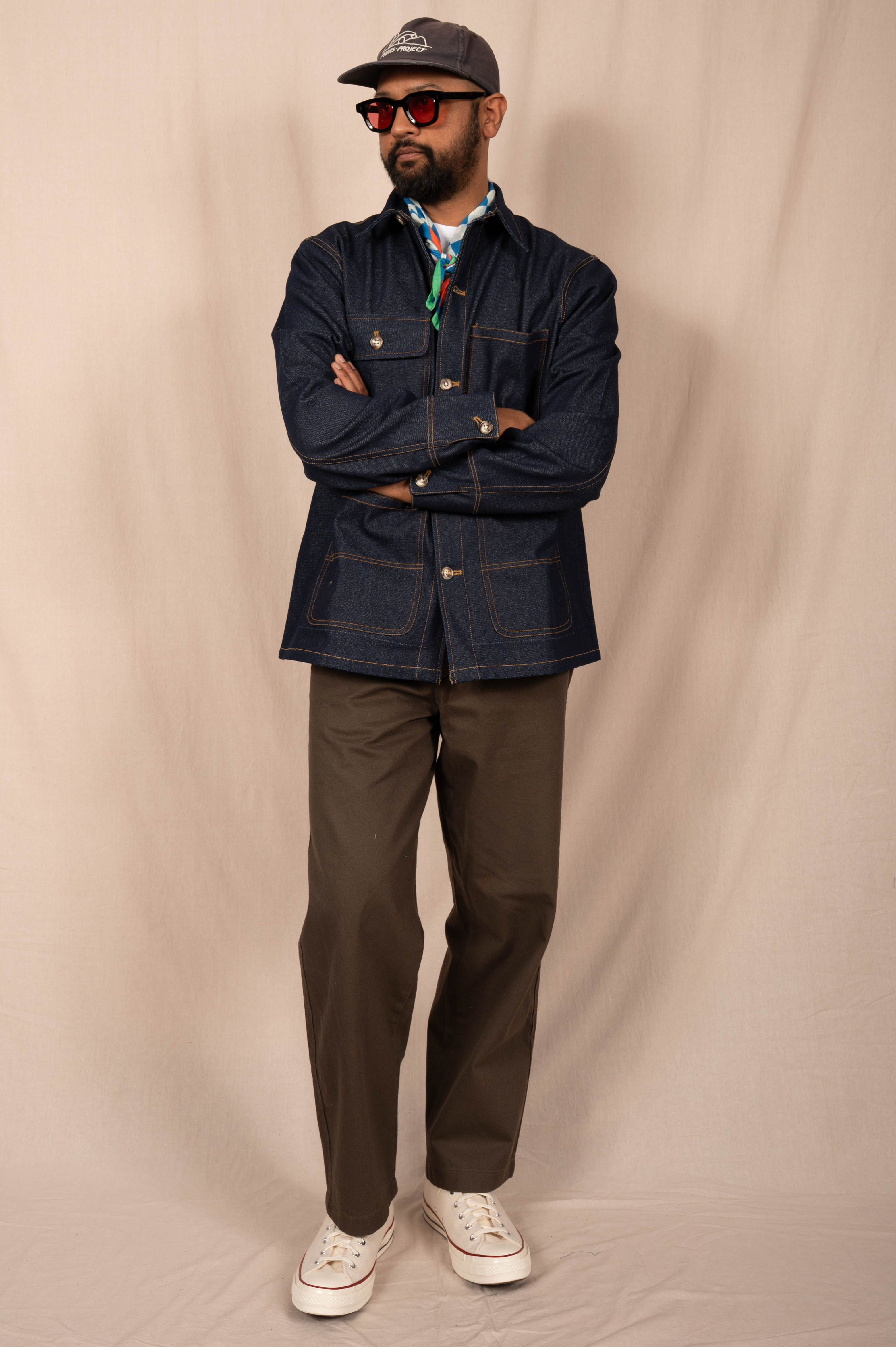 Chore Coat in Indigo Denim