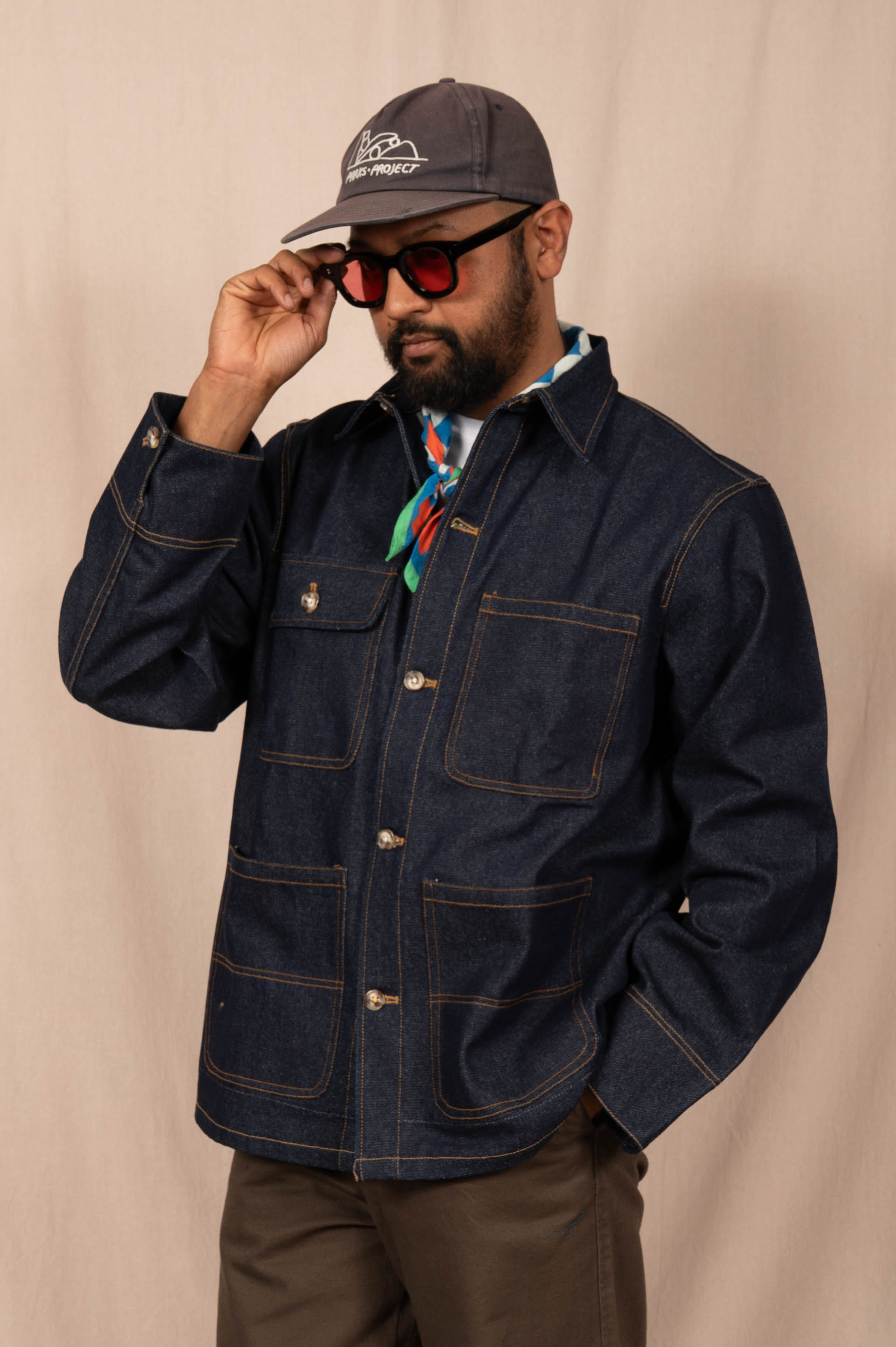 Chore Coat in Indigo Denim