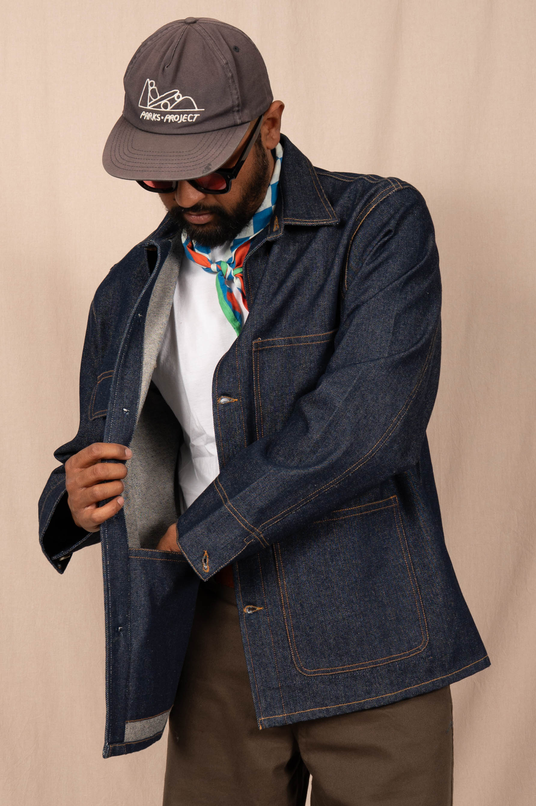 Chore Coat in Indigo Denim