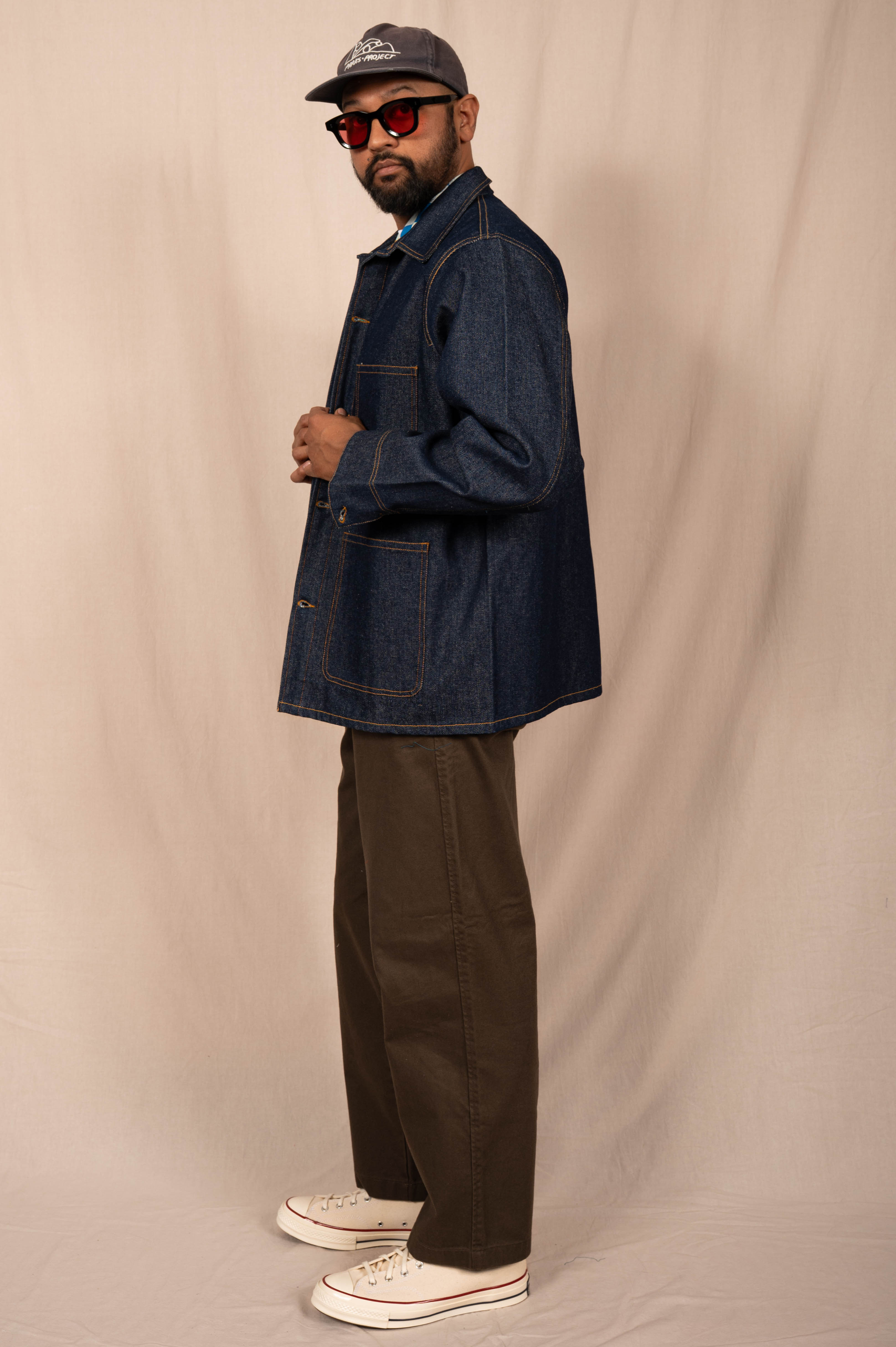 Chore Coat in Indigo Denim